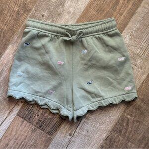 Vineyard Vines Knit Scallop Edge Whale Shorts medium 8/10